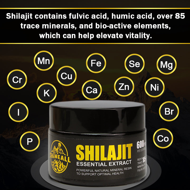 Pure Himalayan Shilajit Resin Natural Shilajit Resin with 85+ Trace Minerals, 75%+ Fulvic Acid, Gold Grade Pure Shilajit for Men and Women For Energy and Overall Health 50 Grams