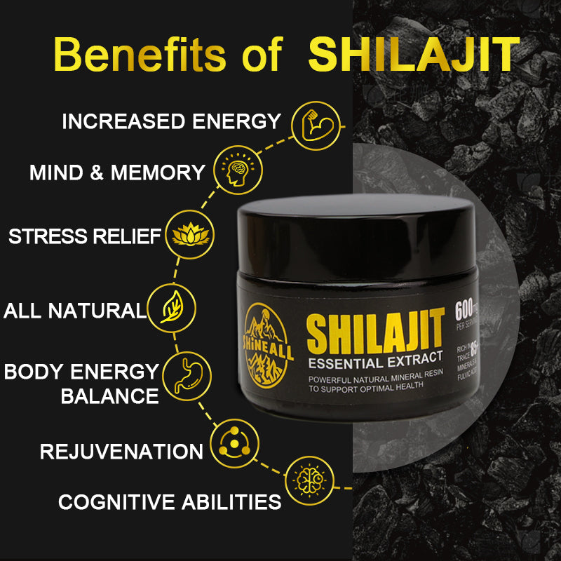 Pure Himalayan Shilajit Resin Natural Shilajit Resin with 85+ Trace Minerals, 75%+ Fulvic Acid, Gold Grade Pure Shilajit for Men and Women For Energy and Overall Health 50 Grams